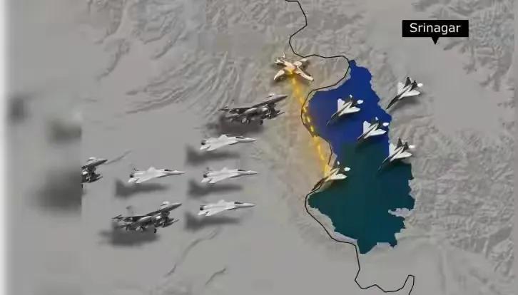 “印巴这场空战可以解读为解放军单挑法国、俄罗斯、美国、以色列等列强（印度军购的主
