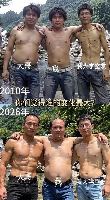 岁月可以是杀猪刀，也可以是雕刻刀啊
