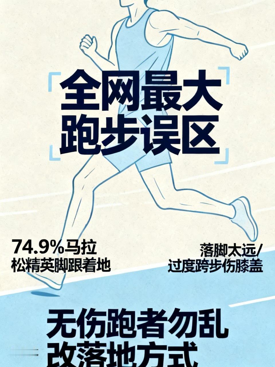全网最大跑步误区——根本没有精英跑者必须前掌落地这一说！权威赛事数据