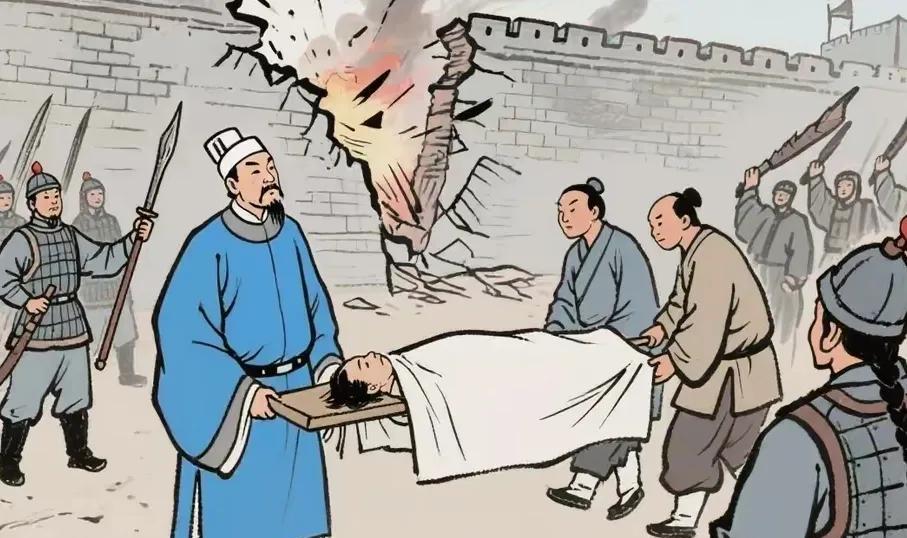清军攻破广州，活捉了南明绍武帝。大学士苏观生与挚友梁鍙相约自杀殉国，却发生了令世