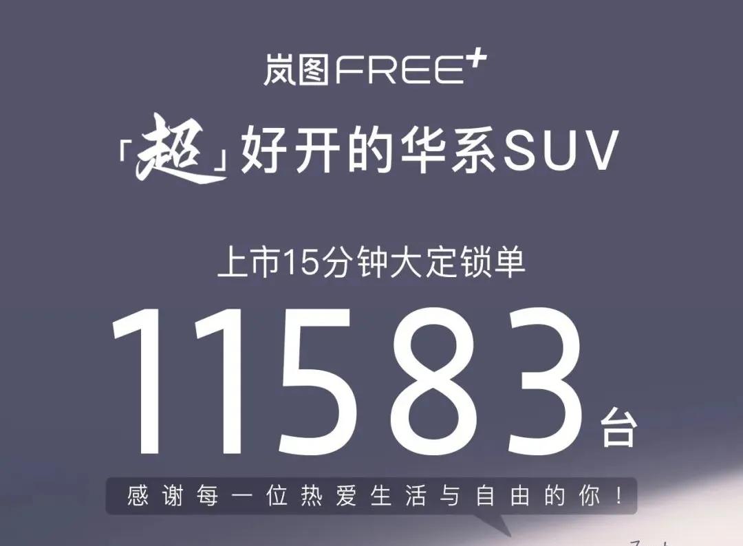 📸30万内SUV卷王出现了——岚图FREE+让我放弃理想L8！🔥华为智