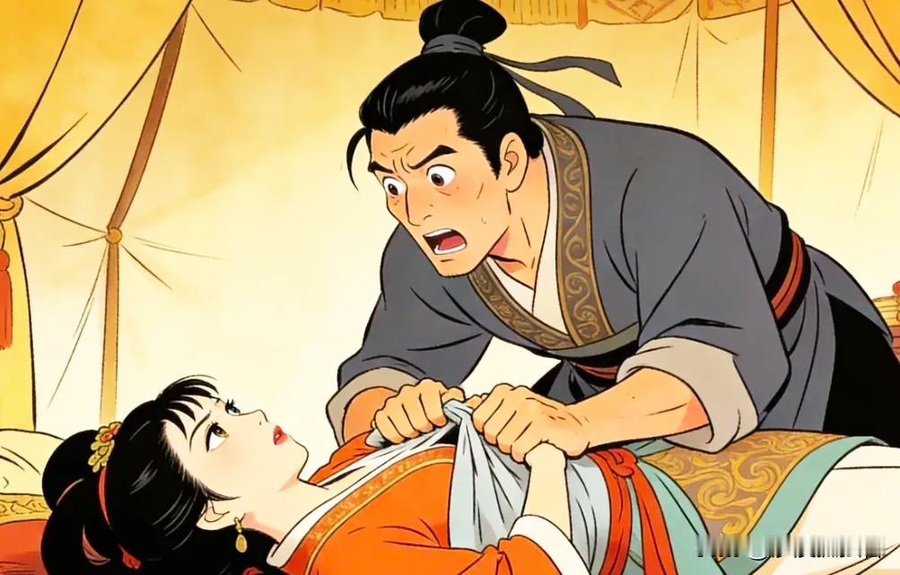 1634年，高杰钻入李自成夫人邢氏的营帐。邢氏刚扑到他怀中，就被高杰压在身下：“