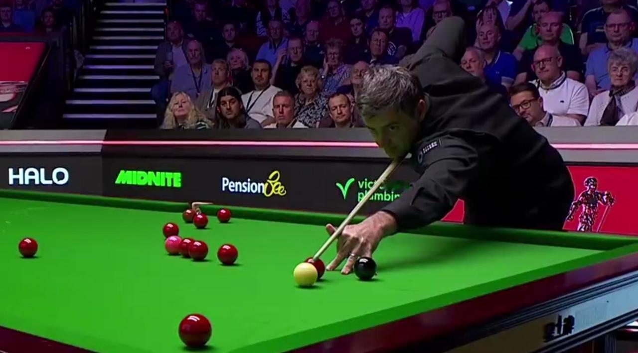 斯诺克世锦赛首轮：奥沙利文10-2横扫贺国强晋级16强​​北