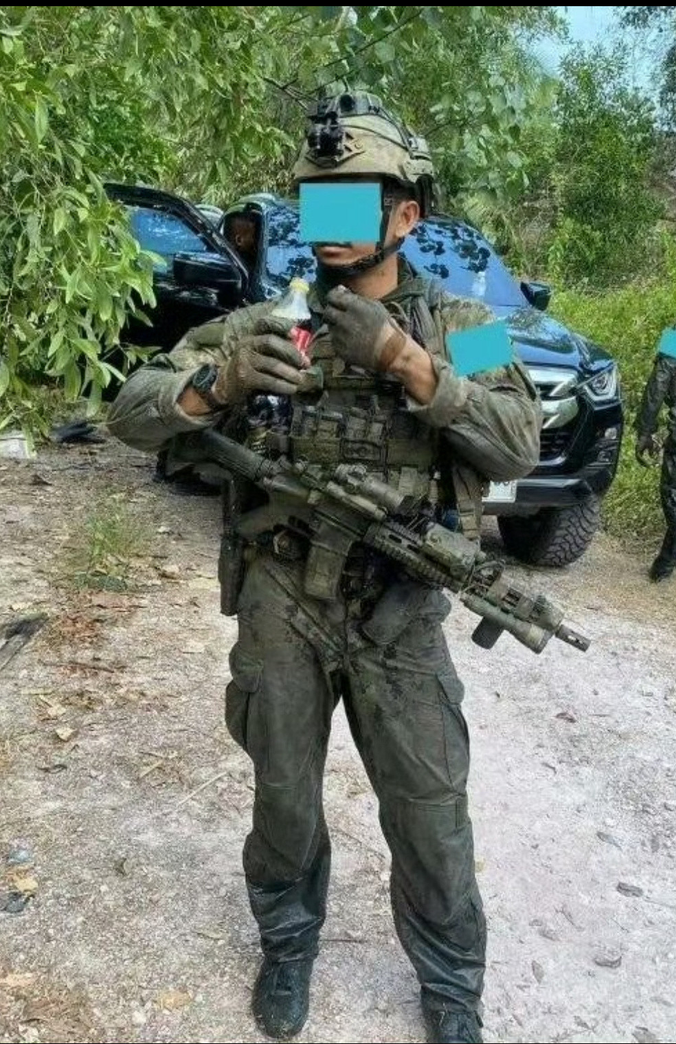 烽火问鼎计划中南半岛最优质的战士：泰国海军特战士兵造型