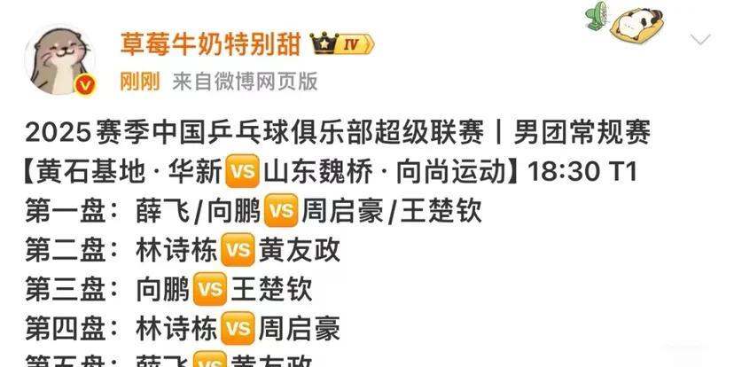 魏桥今晚的对阵表，猜错了，还以为大头上场是为了早点下班呢，看这样子得打满五