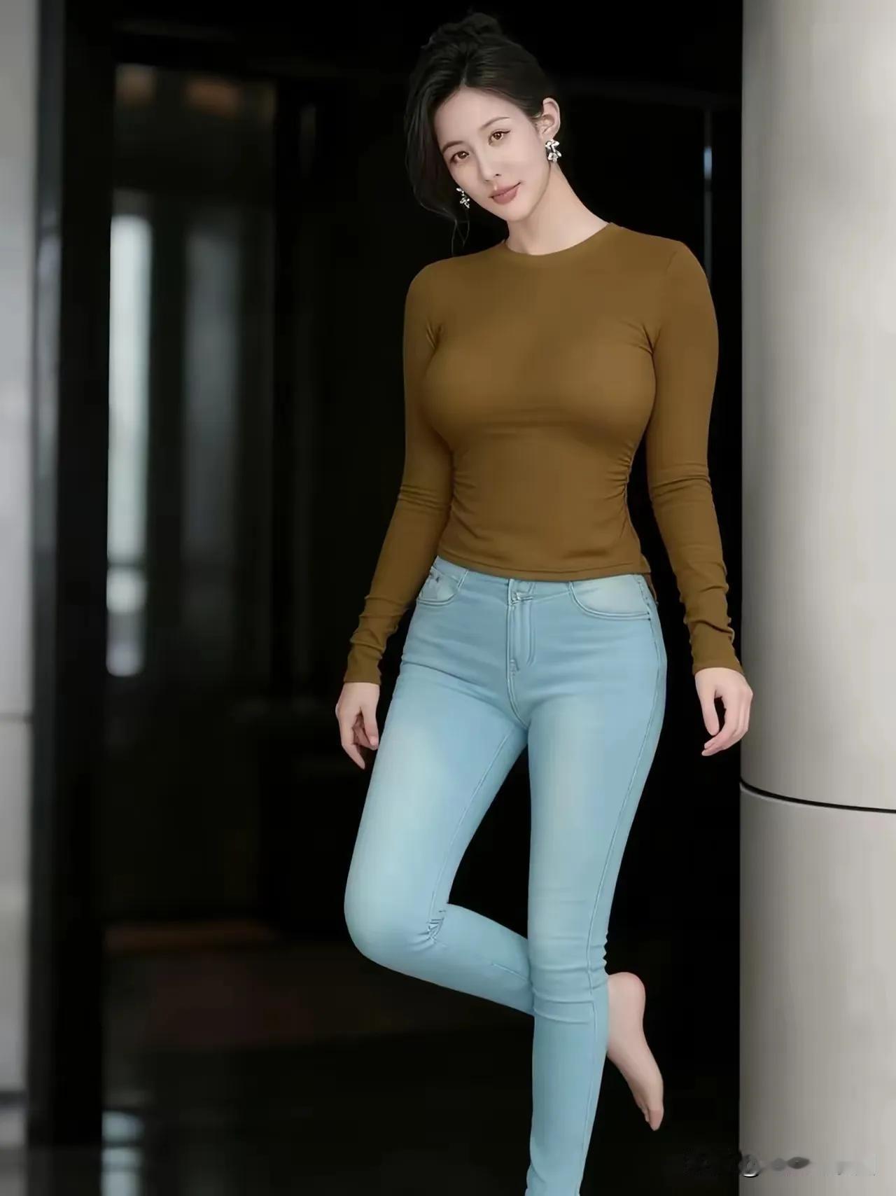 好美的双马尾少妇