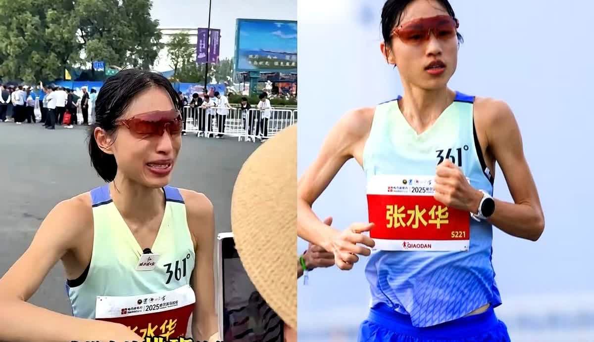 我们科室那个张姐，估计要跑路了。不是跟护士长吵架，是她上周跑了个半马，1小时
