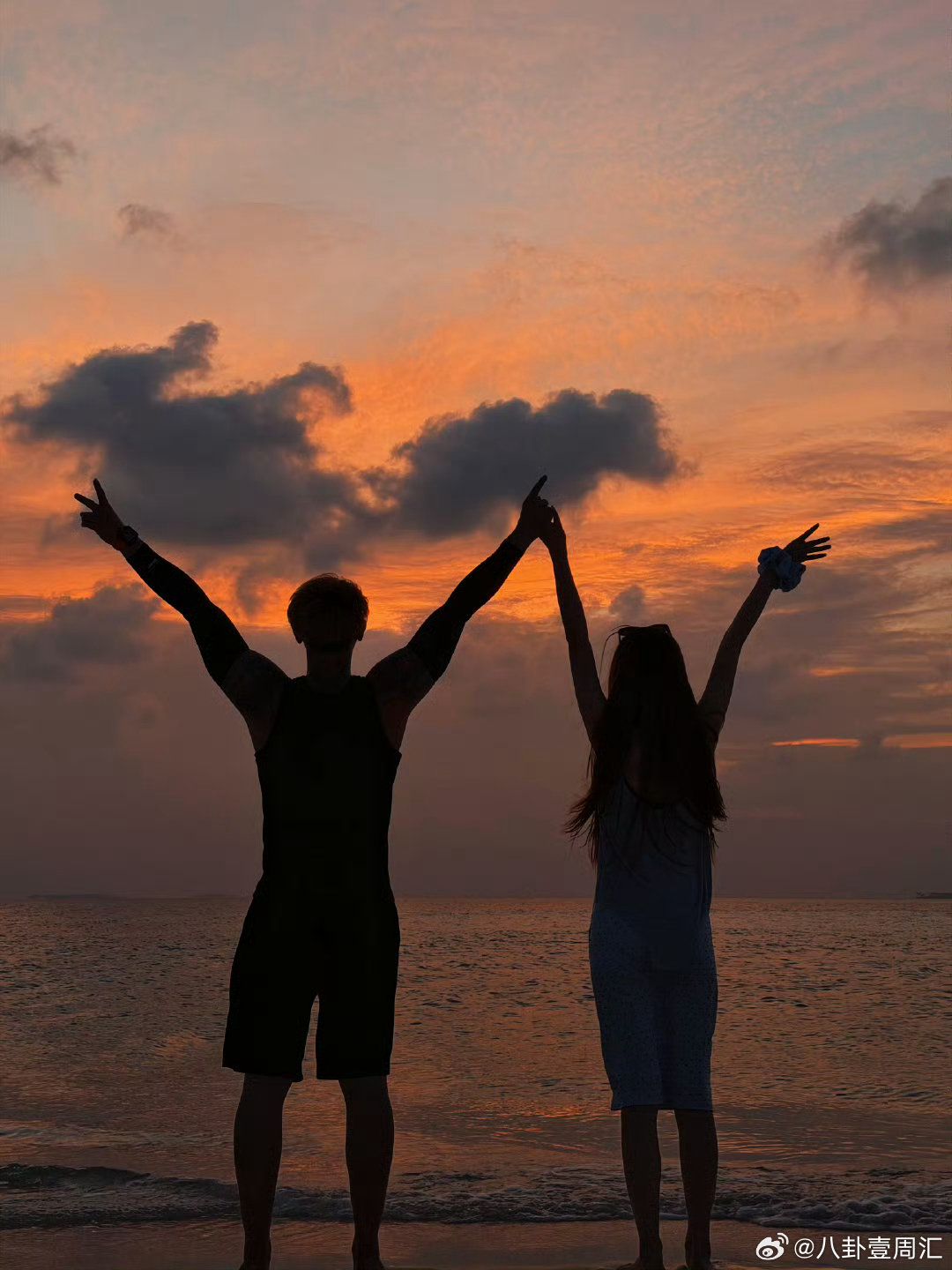 徐艺洋黄子韬2月游玩plog徐艺洋晒和黄子韬马代plog谁被这组马代plog甜