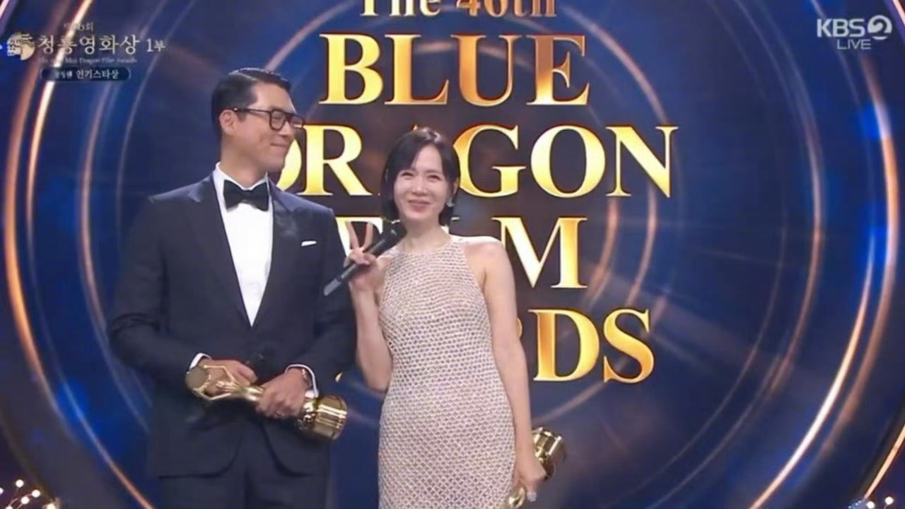 玄彬、孙艺珍分别拿下青龙奖影帝、影后。孙艺珍成绩在韩国真是金字塔尖级别，三大奖影