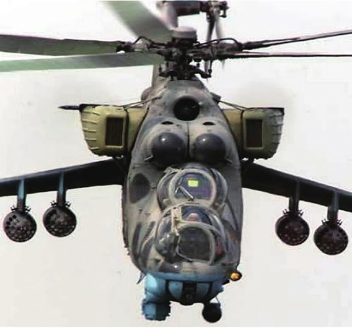 每天认识一件兵器米-24V“雌鹿”武装直升机［苏］最大速度：335千米／时重量