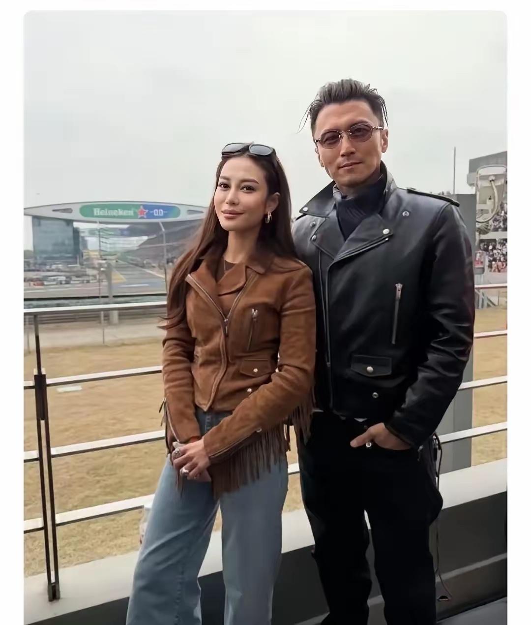 大明星谢霆锋我认识，旁边的女子是谁呀？是不是他老婆？一时想不起名字了，有人知道吗