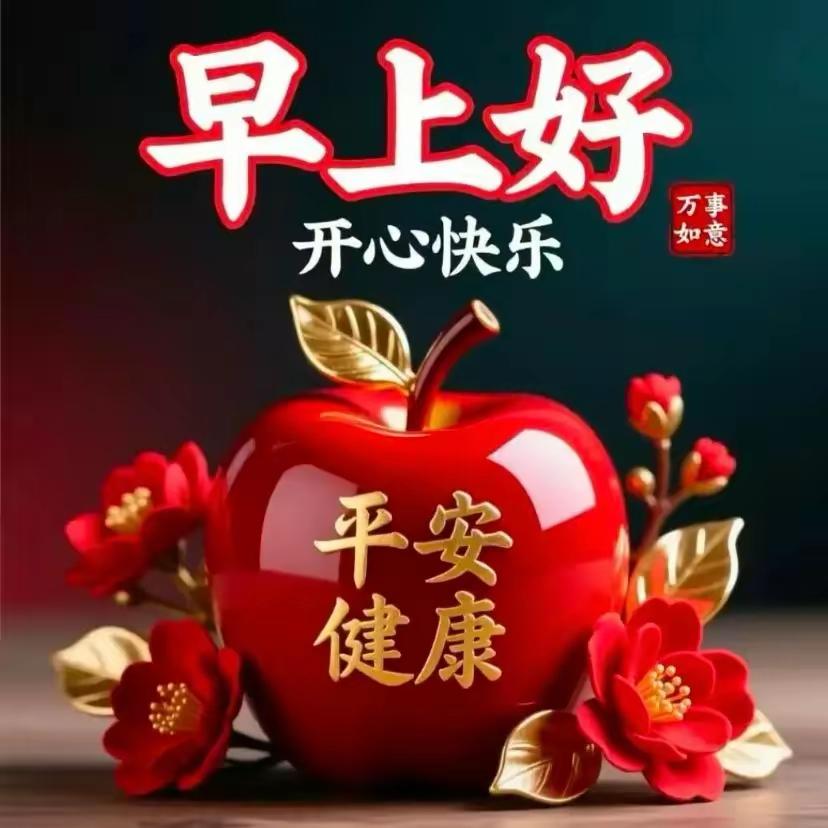 🌷愿你心头，常存暖意，愿你日子，满是清宁。送你顺遂，前路无忧；送你安康