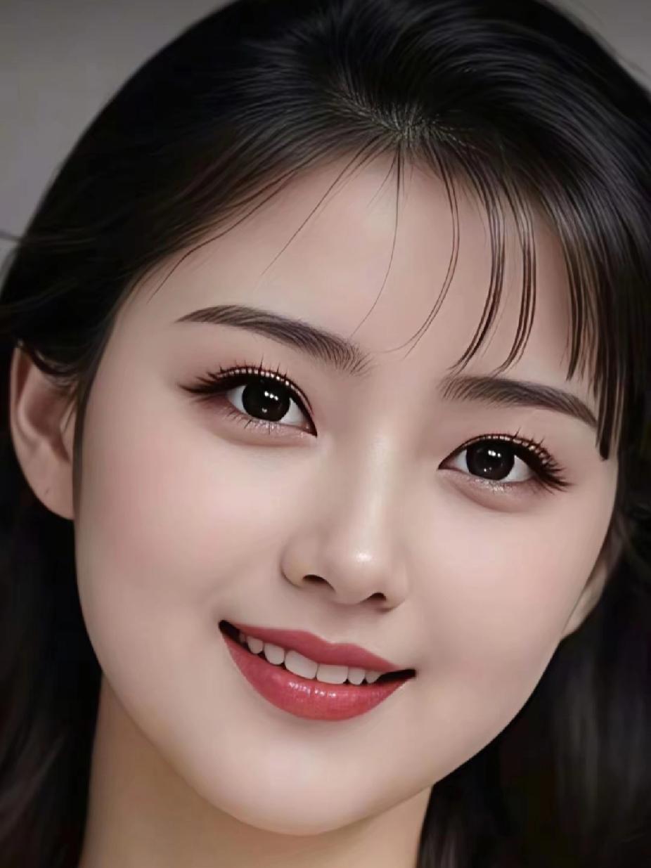 这位美女笑起来真迷人！