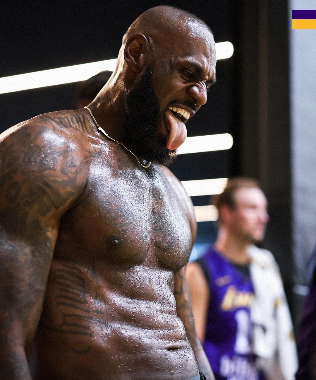 这可不是好消息……41岁詹姆斯带病出征季后赛，湖人伤病满营！⚠️NBA季后