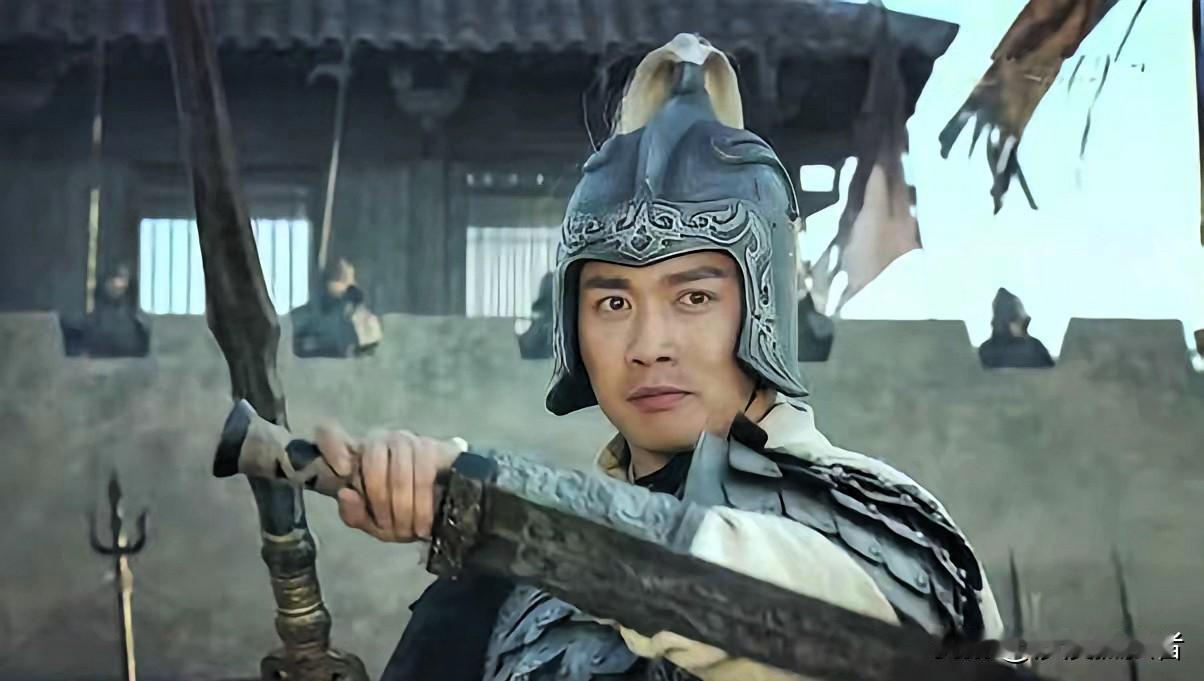 汉水之战，黄忠被曹军包围，赵云杀来一路所向披靡。张郃对徐晃说：“你我二人联手，定