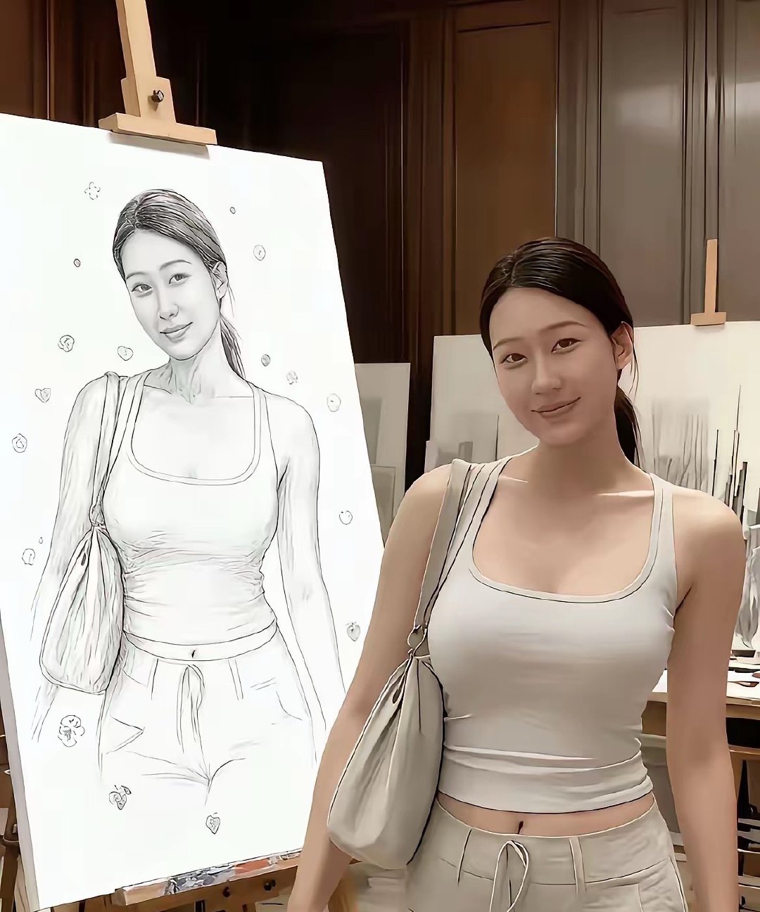 画的不错，但感觉还是差点韵味。