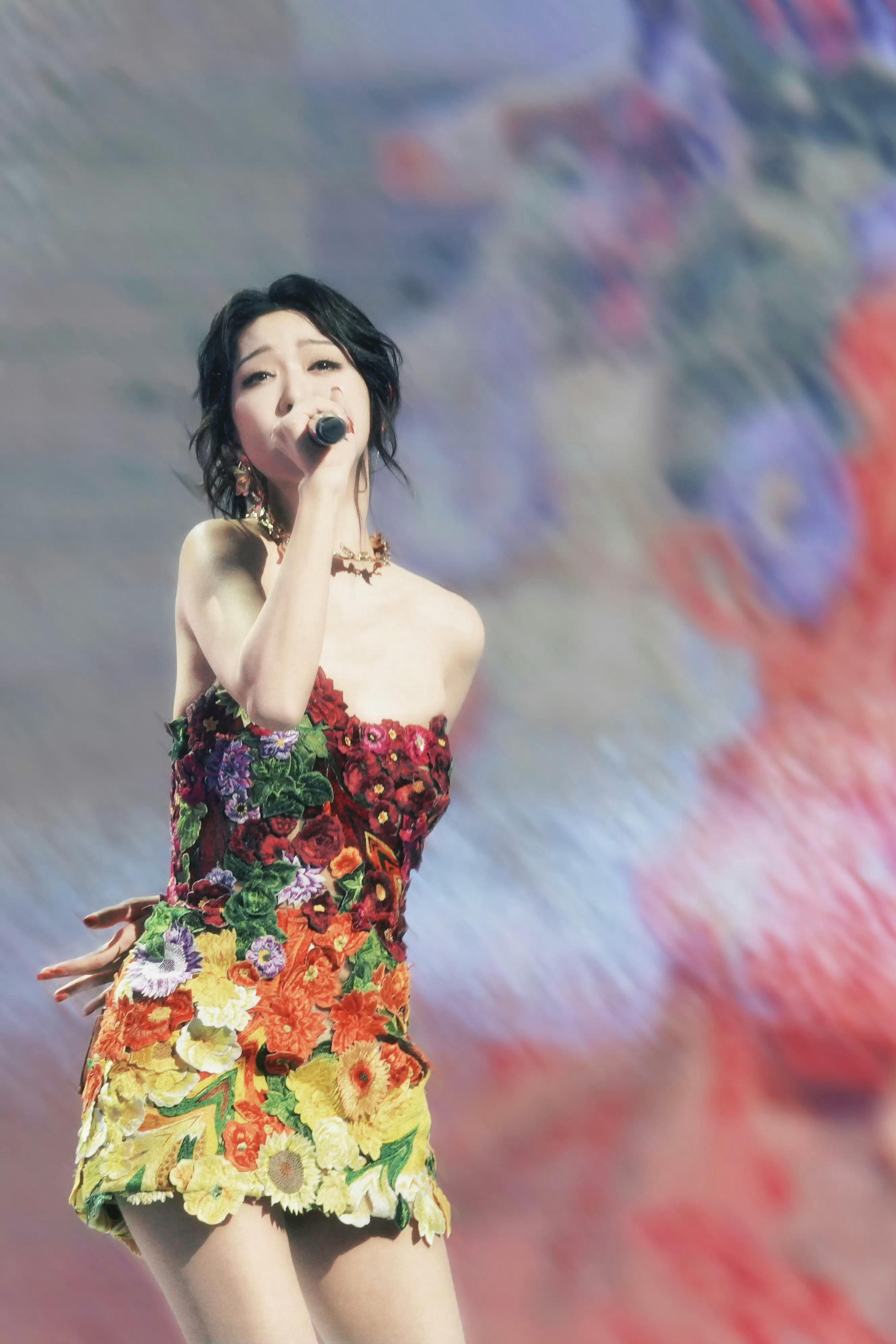 薛凯琪年会肉丝