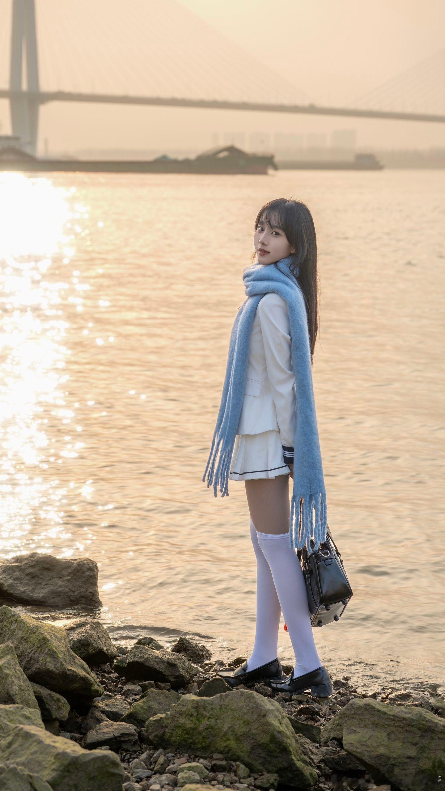 追一场橘色的日落，把浪漫写进晚风里~