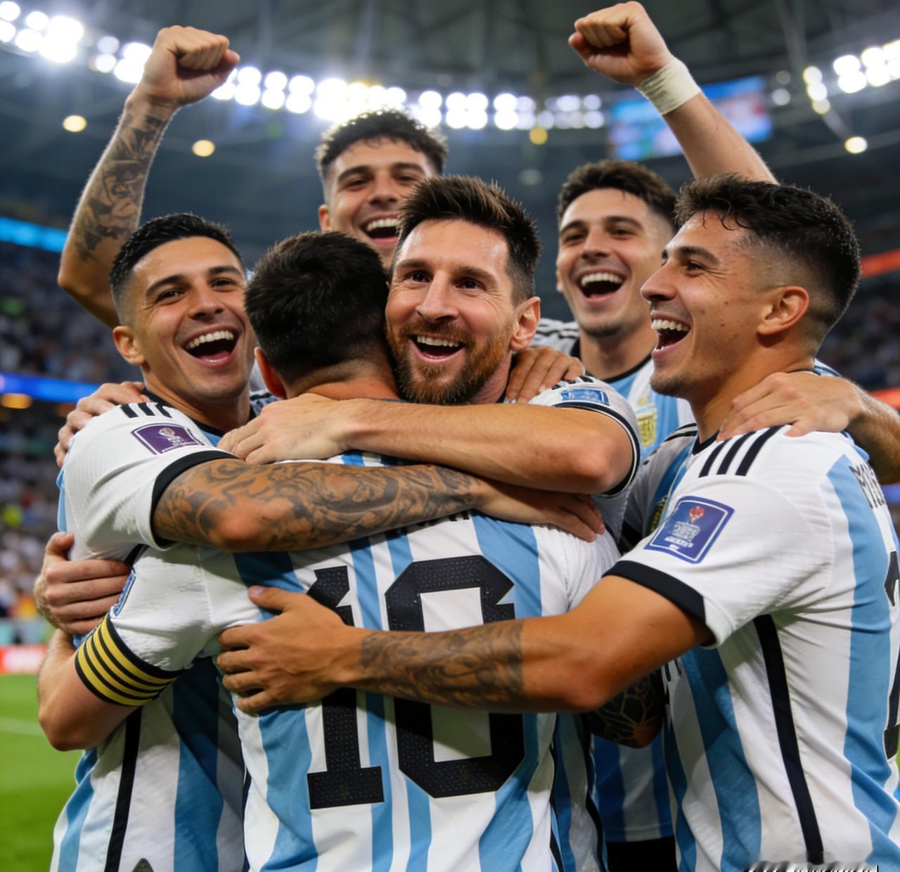 梅西去美国。多少人等着看笑话呢。结果呢？好家伙，直接给一支垫底队，灌了个队