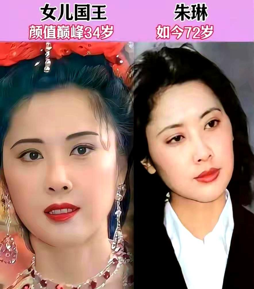 14岁的许晴，在老《西游记》里只是个给太上老君扇火的小道童。镜头一晃，台词就一句