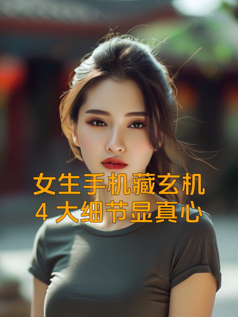 女生手机藏玄机，4大细节显真心