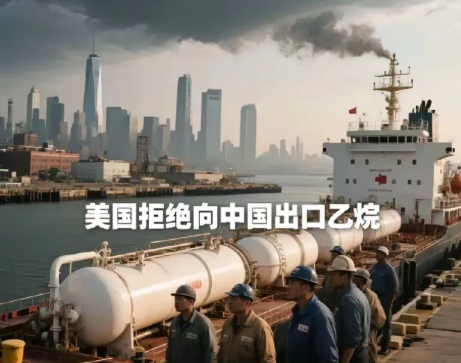 美国停止出口乙烷中国石化没事美国突然卡住乙烷出口，这简