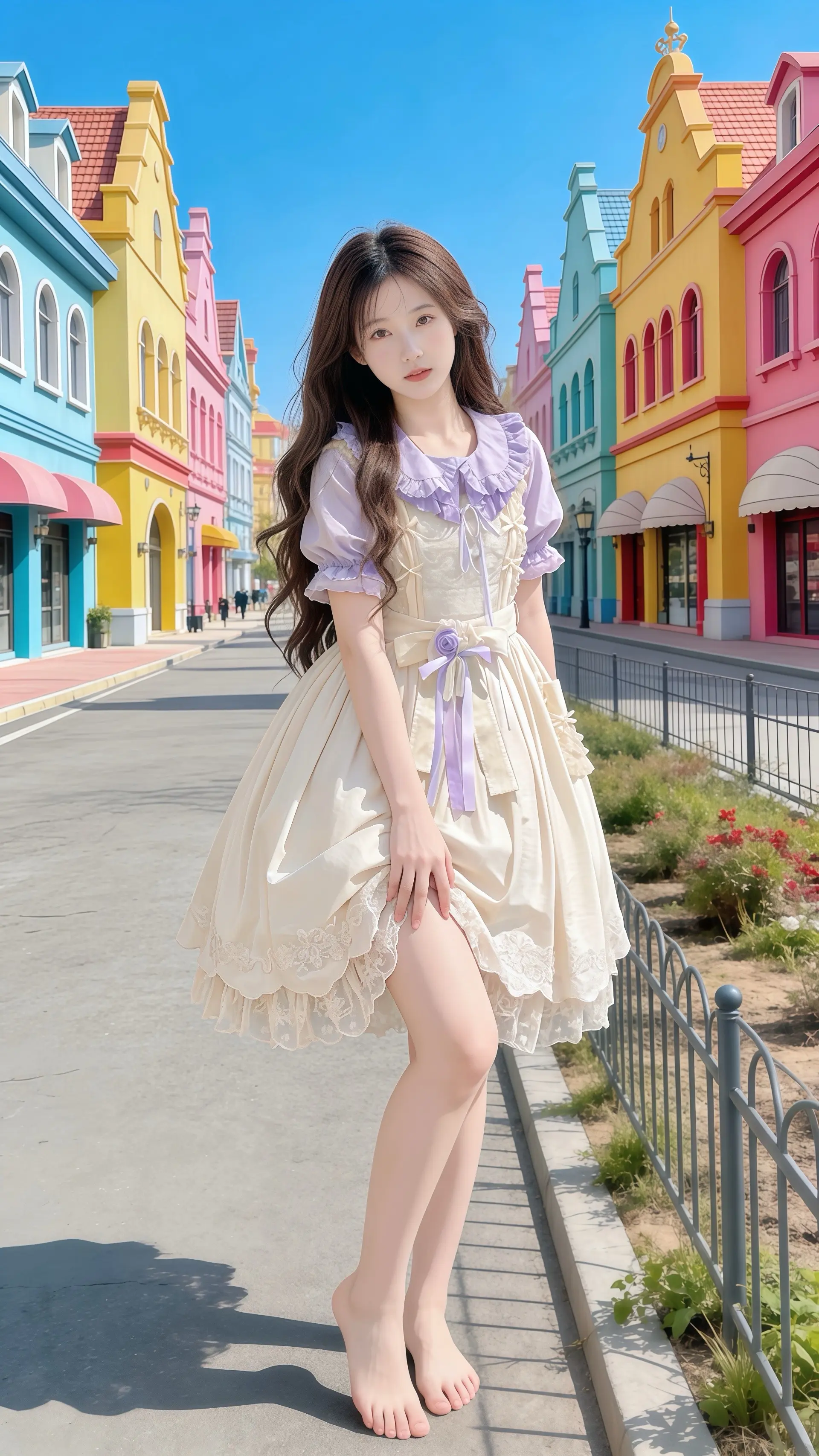 为了和你约会，今天有特意打扮哦！  🎀