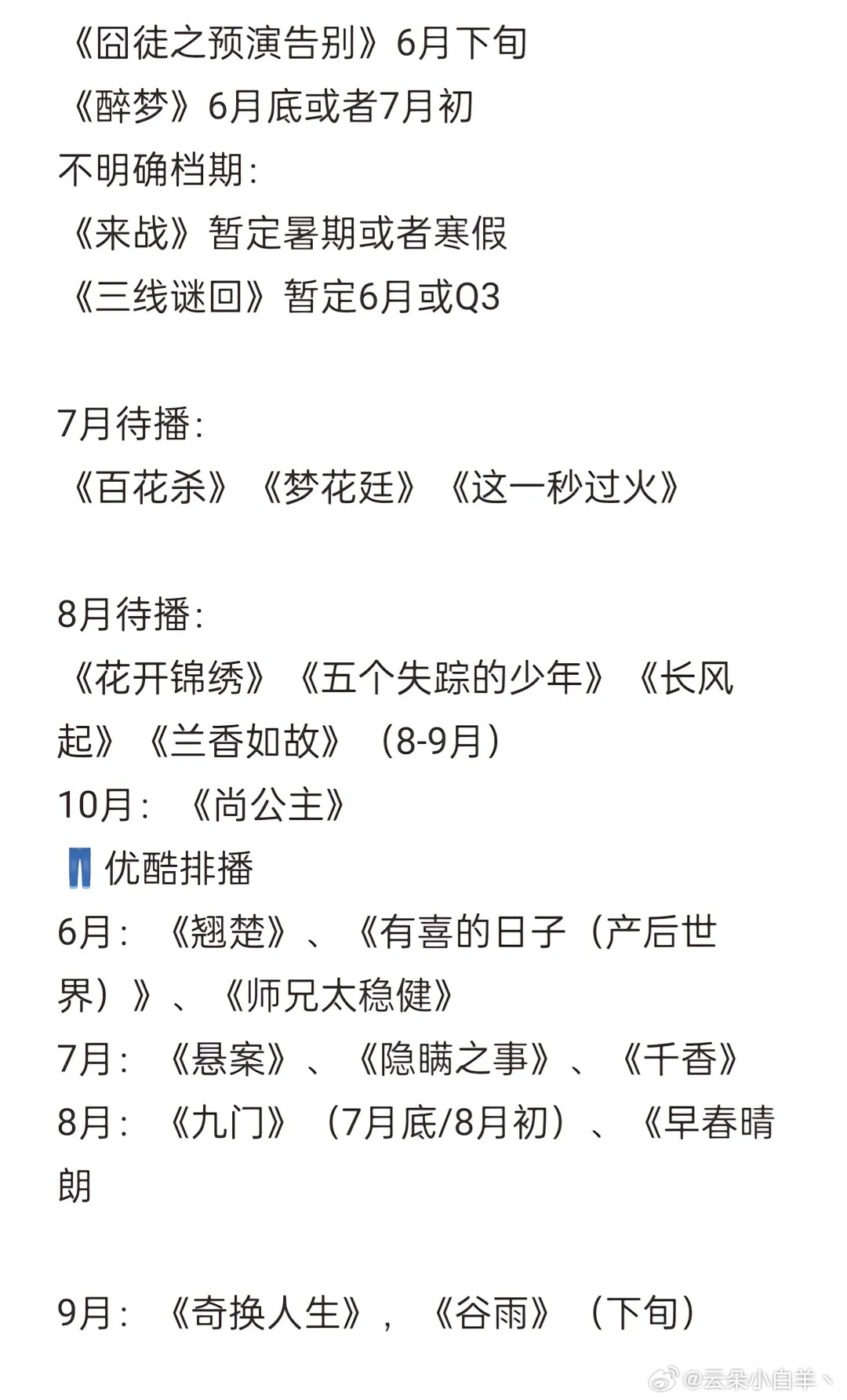 最近排播剧有你期待的吗。待播剧艺人明星