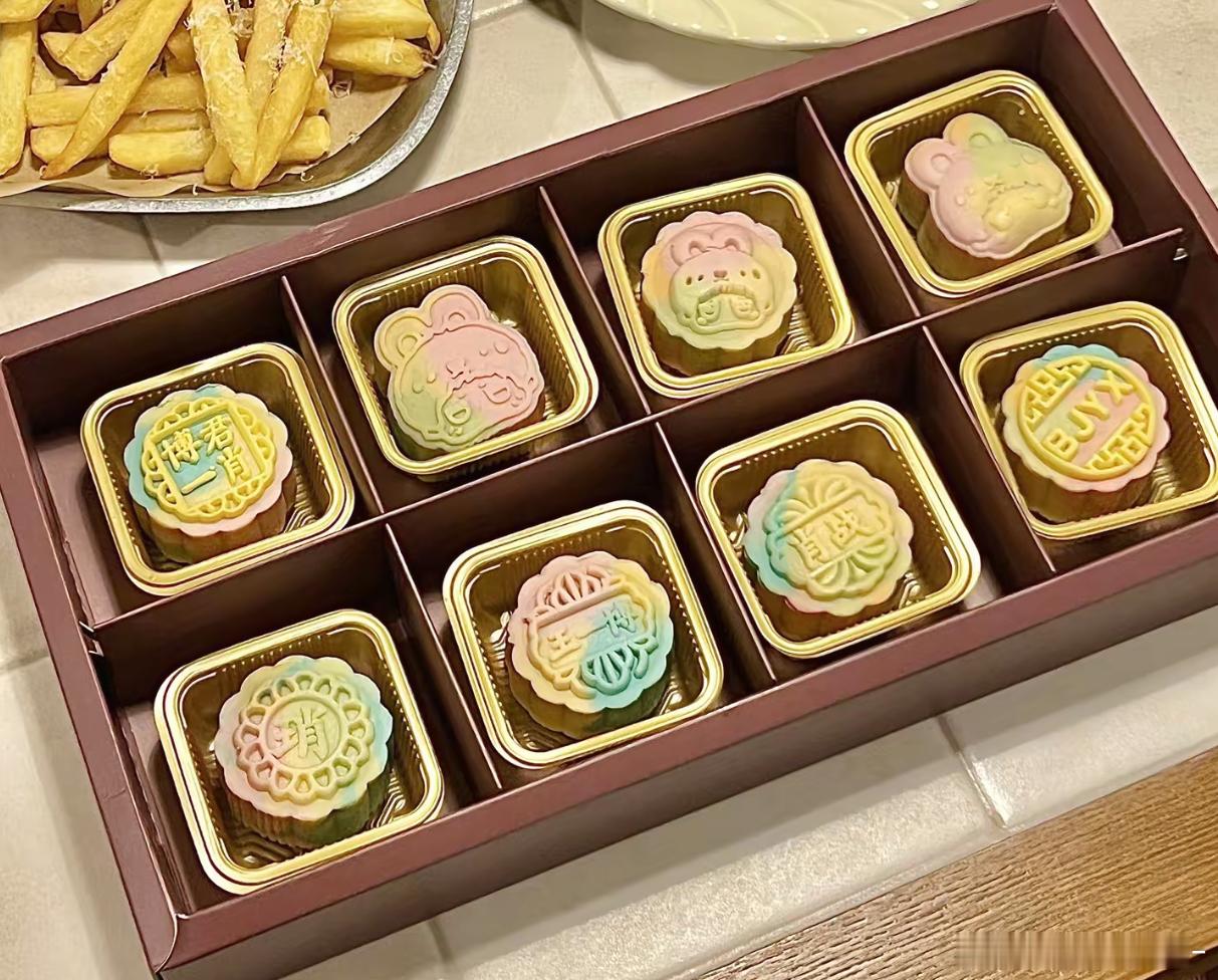 卧槽啊啊啊啊百香果做的这个中秋月饼好好看​​​