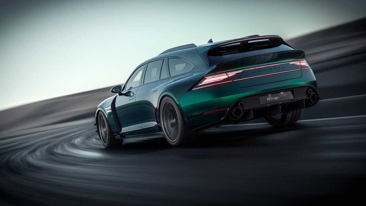 【捷尼赛思G90猎装版概念车发布！】这才叫旅行，这才叫猎装，这才是豪华品牌