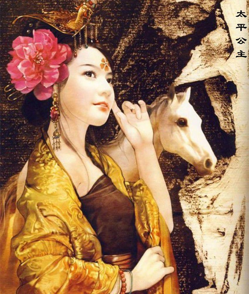 713年，太平公主被李隆基赐死，临刑前，她对李隆基道：“看在我帮你登上皇位的份上