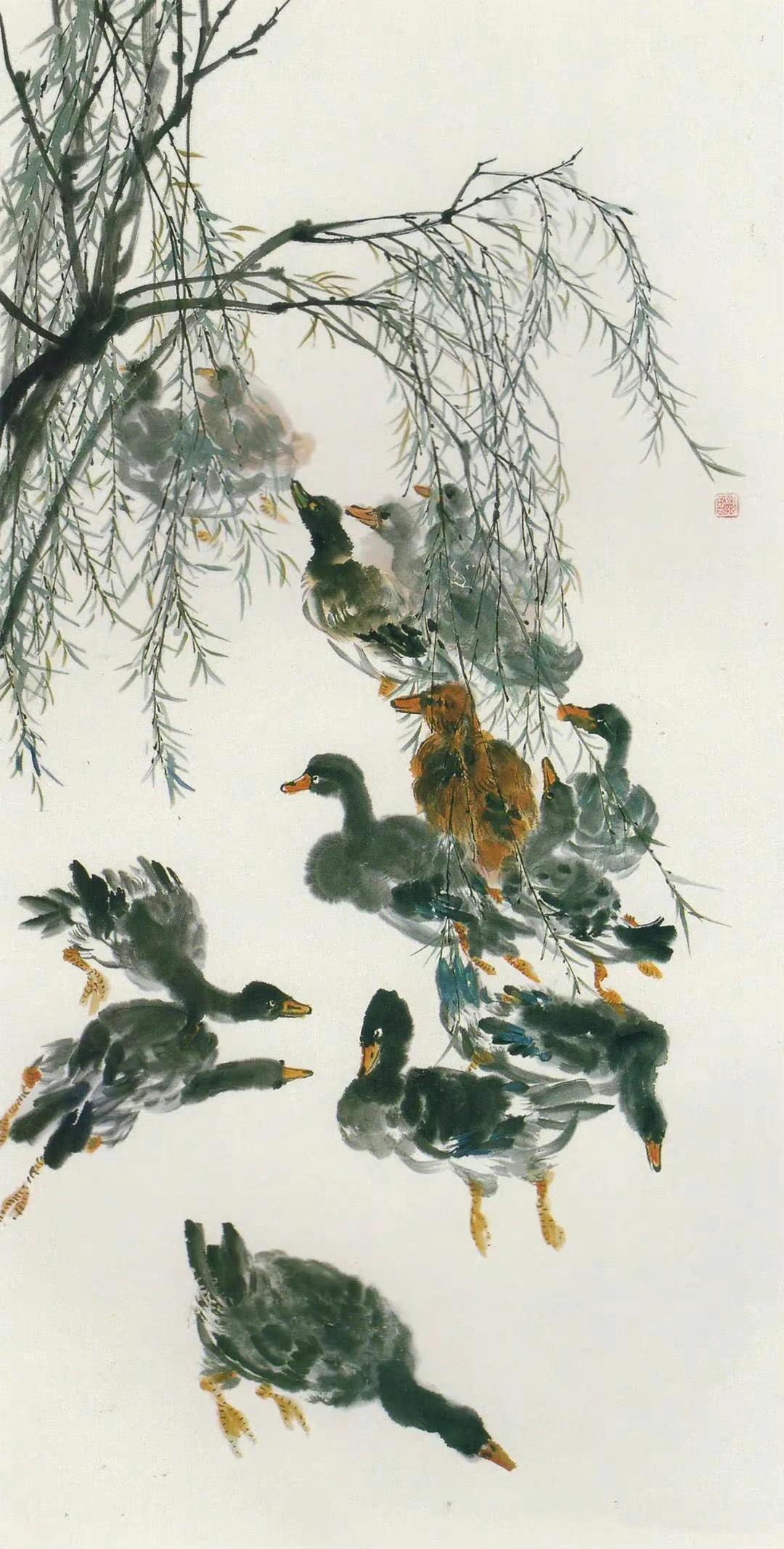 【蜀中野逸，金石生趣｜刘既明的写意花鸟，藏尽巴蜀风骨】在近现代巴蜀画坛，有