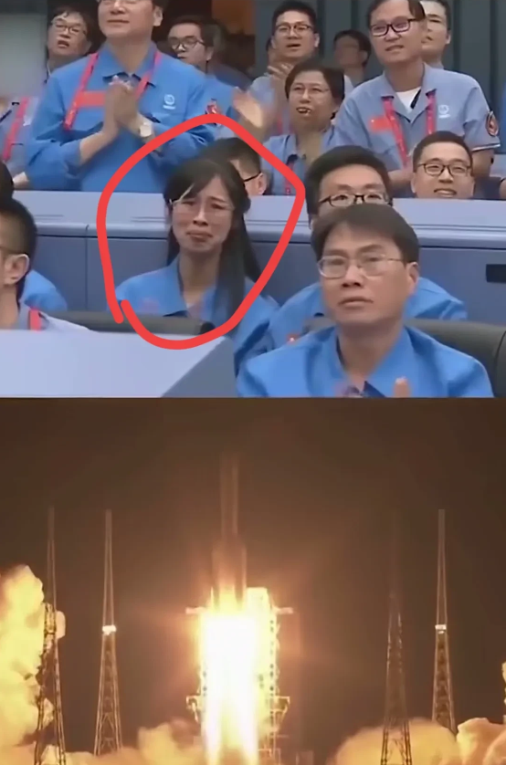 在胖五发射现场的指挥大厅里，当一群年轻的科技工作者从大屏幕上看到自己辛辛苦苦为之