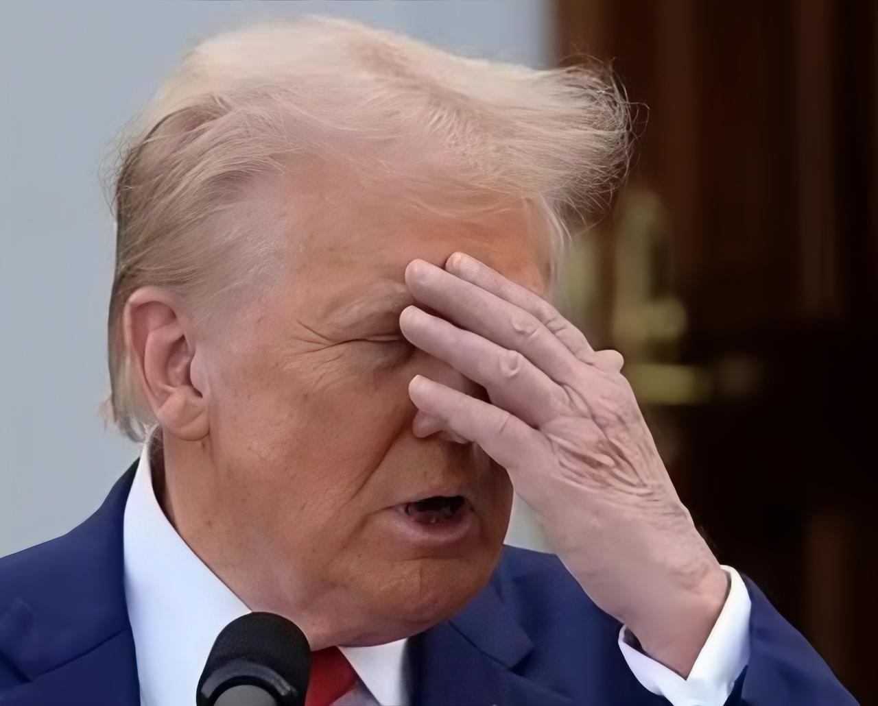 特朗普又破防了！自从发动对等关税以后，特朗普算是体验了什么是冰火两重天！刚开