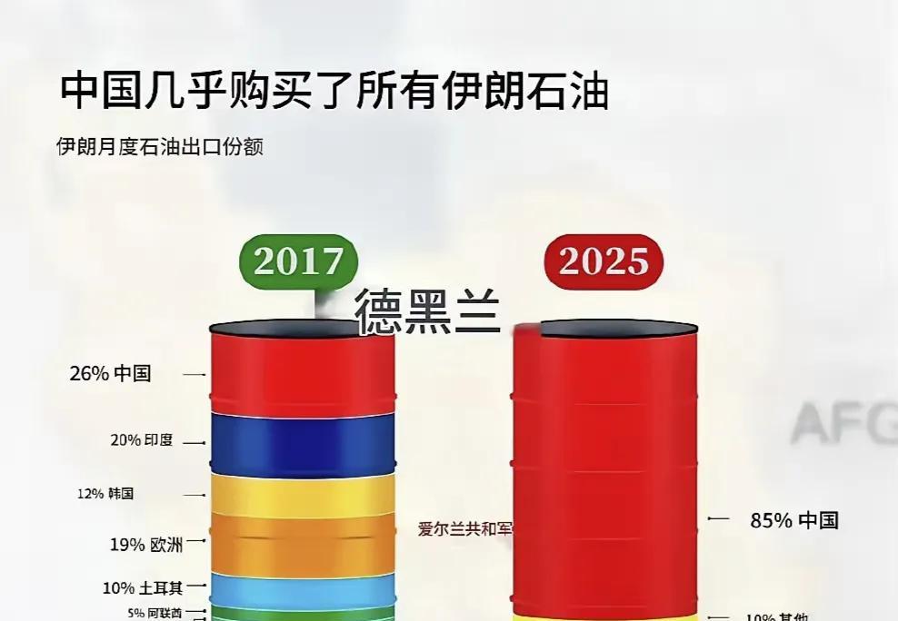 中国在战时购买伊朗石油，就是对伊朗最大的支持，比给他武器弹药的意义重大。战争期