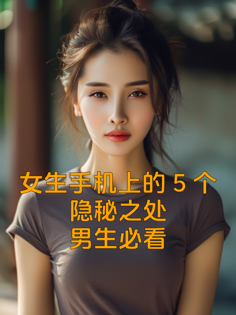 女生手机上的5个隐秘之处，男生必看