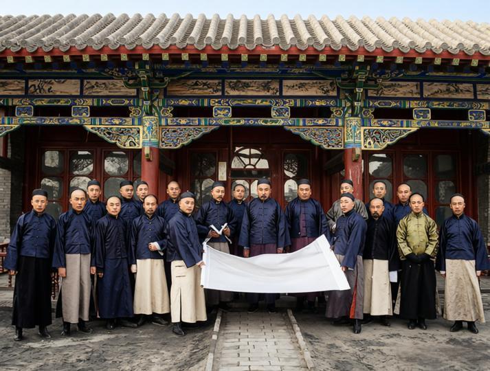 1906年（光绪32年）清廷设邮传部，总管铁路、邮政、电报、船政“四政”。图中C