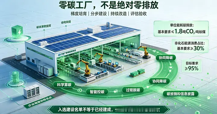 零碳工厂不是烧钱减碳! 制造业绿色账本怎么算明白