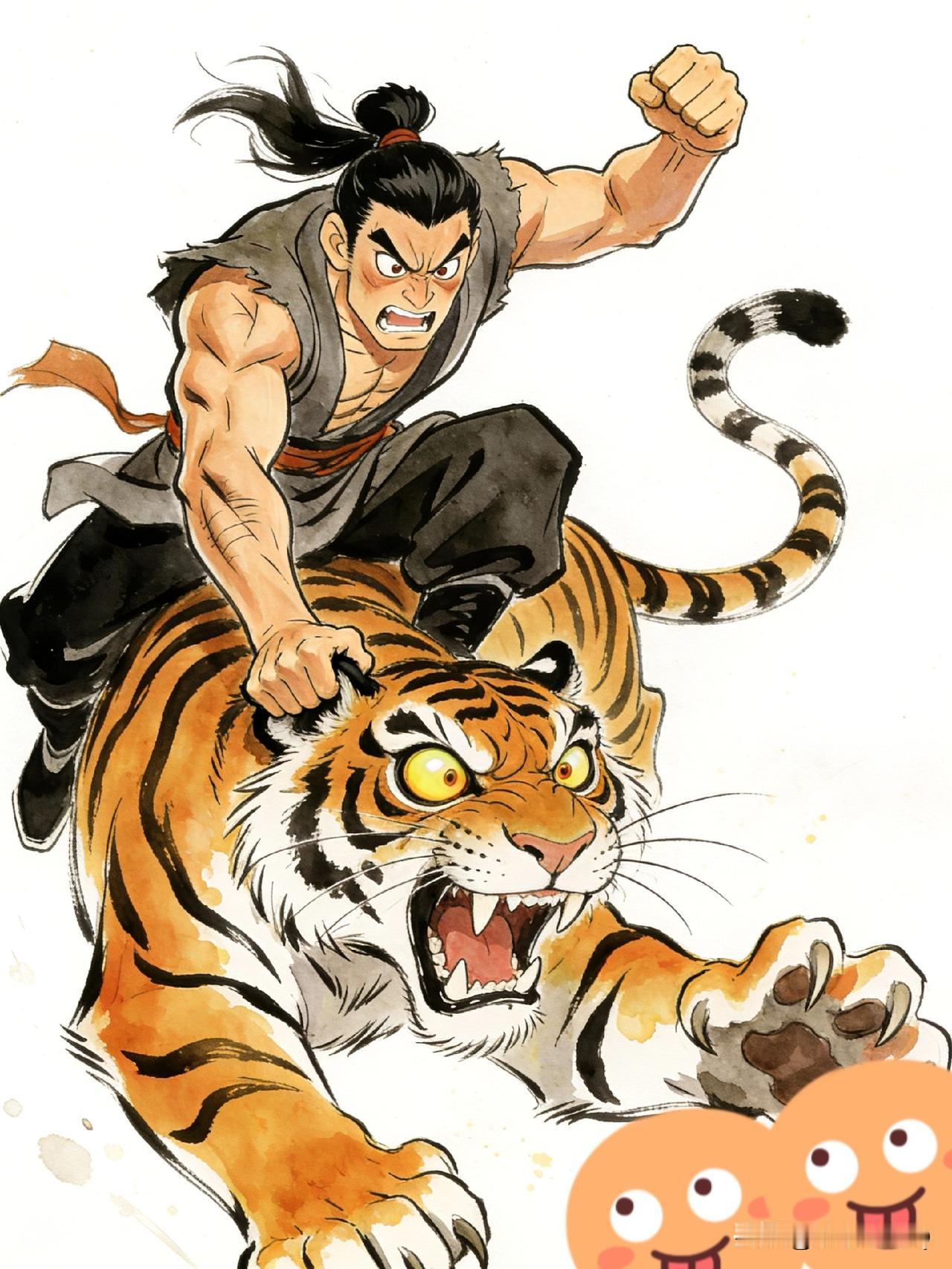 一直感觉武松打虎最猛的不是打虎，是打虎前还喝了那么多酒。今天看了一条信息，彻底