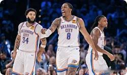 截止12月28号晚上，NBA联盟前8混合排名为:联盟第一，西部第一雷霆，26