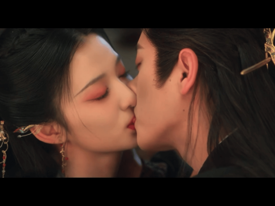 王楚然和丞磊这是谁伸舌头了