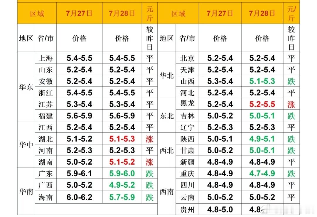 每日猪价