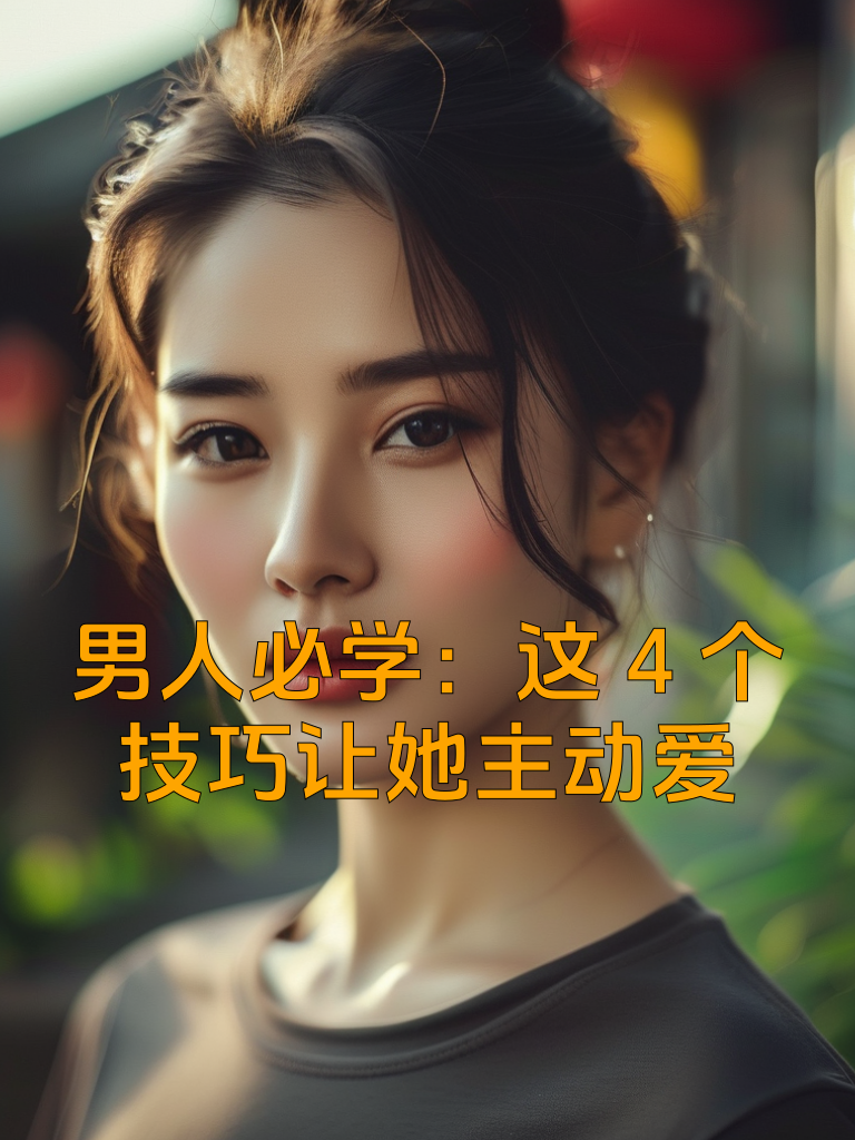 男人必学：这4个技巧让她主动爱