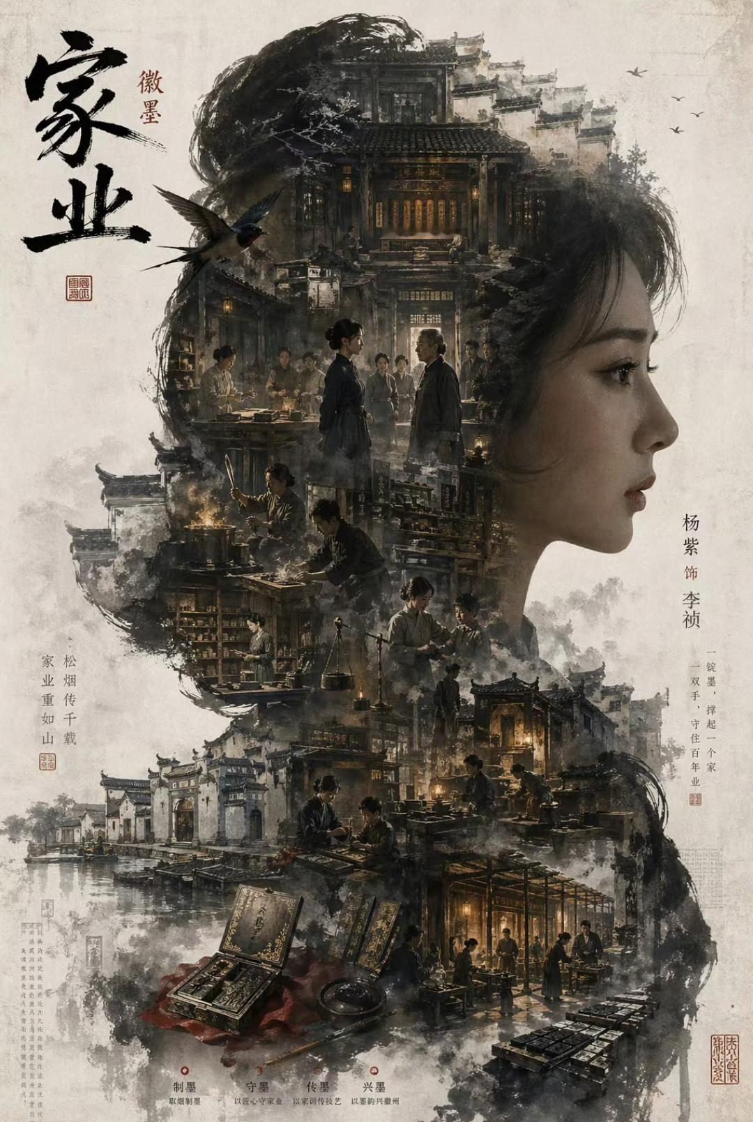 杨紫的粉丝太全面了吧！我不说，谁能想到这宣传海报是粉丝自己制作的，夯到爆。