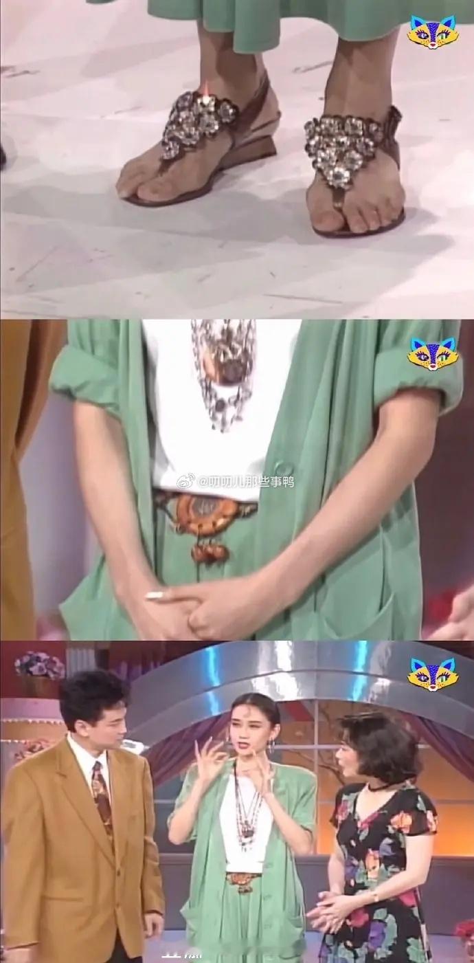 1992年，杨丽萍在台湾录制综艺节目，太美了～