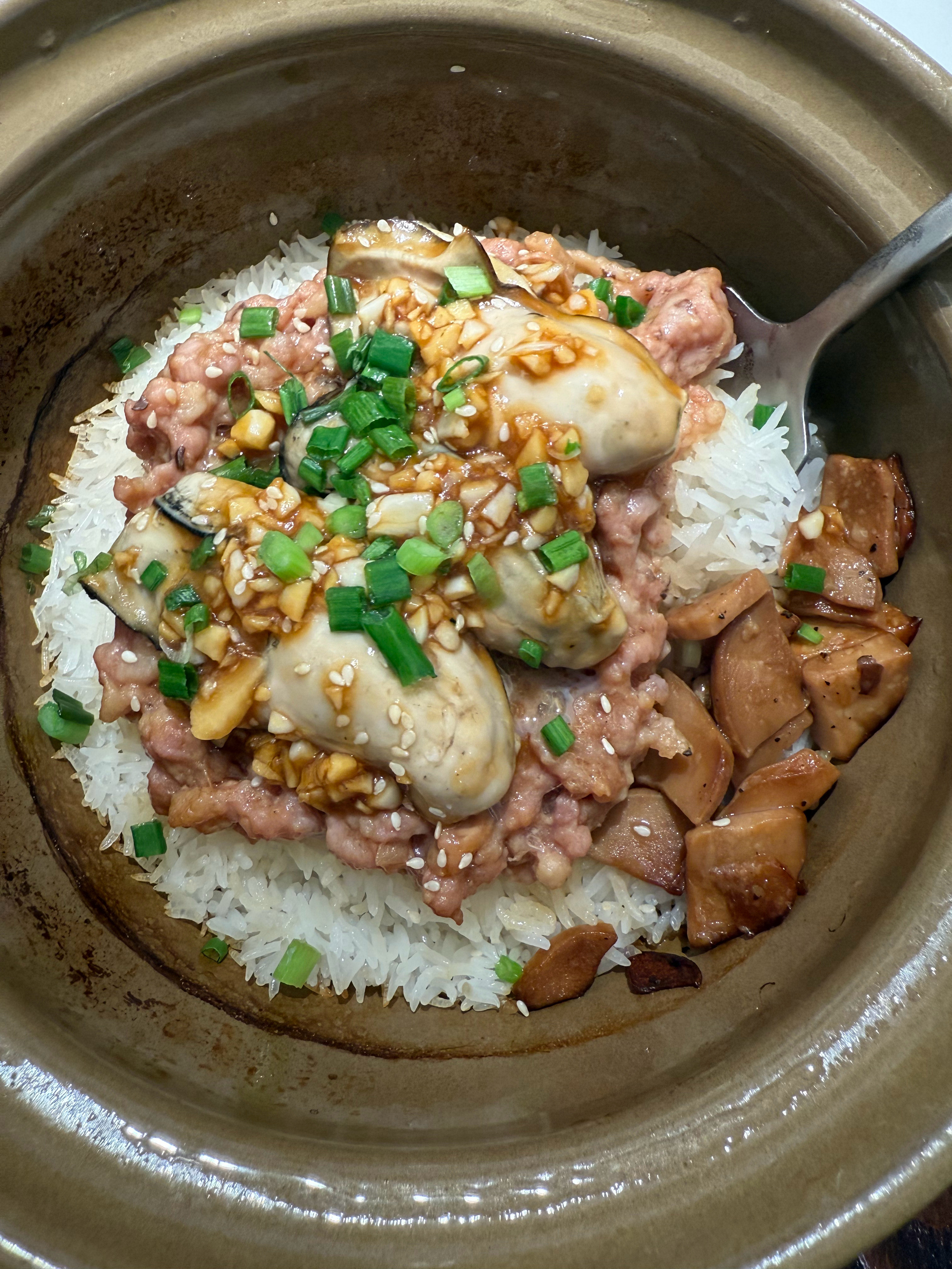 周一工作安排最多，所以午饭必须补一补​​​