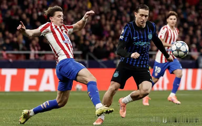 欧冠国米被马竞补时绝杀齐沃：一个后卫出身的教练却带出了一支不会防守的球队。一场