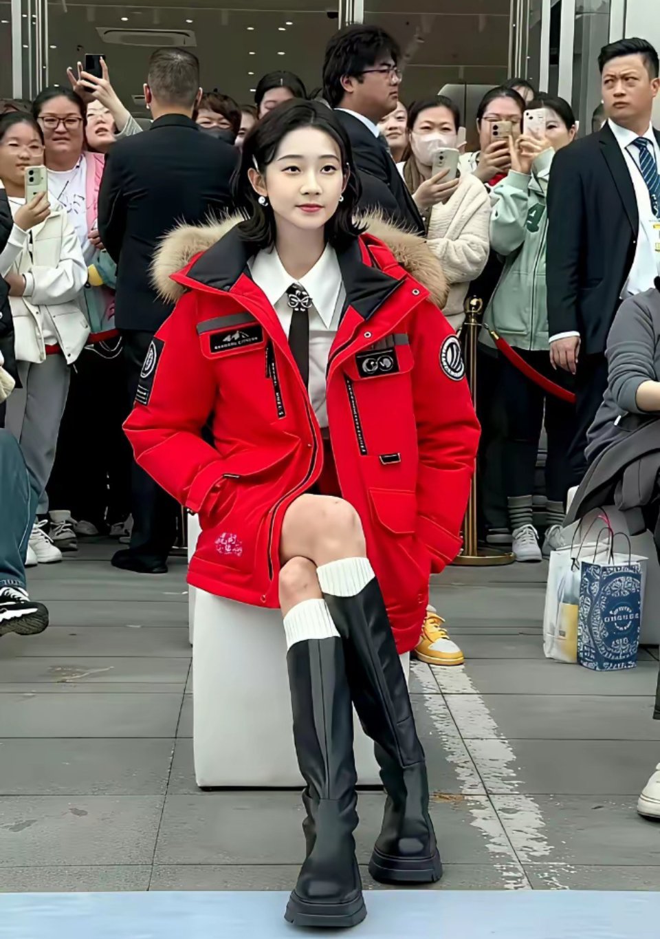 我天，张艺凡线下气质好好​​​