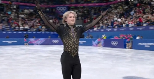  心脏骤停式观赛！米兰冬奥花滑团体赛终局战，美国队凭马里宁200.03分的男单自