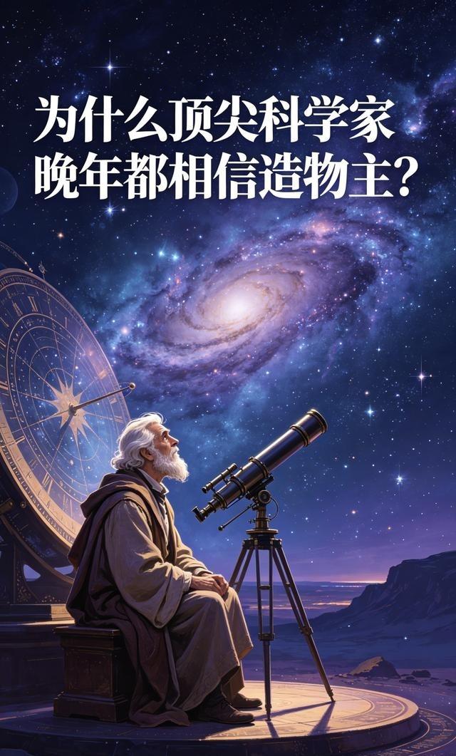 为什么顶尖科学家晚年都相信造物主？因为科学研究越深，越发现：宇宙不是混乱的，而是